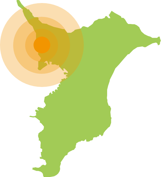 松戸近辺にこだわった地域密着